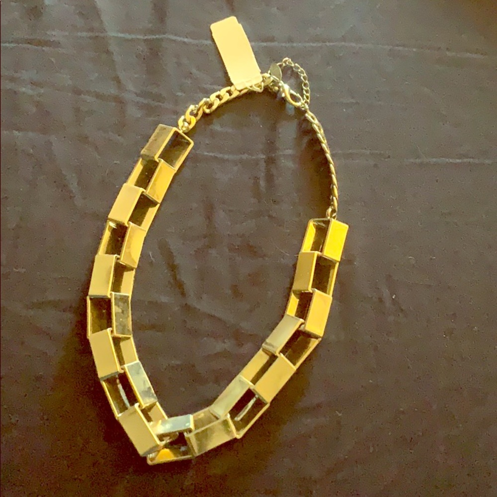 New York and Company Silver Chain Necklace